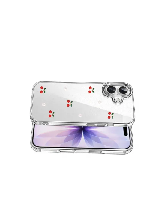 Apple İphone 17 Fiyonk Desenli Kapak - Desen 9