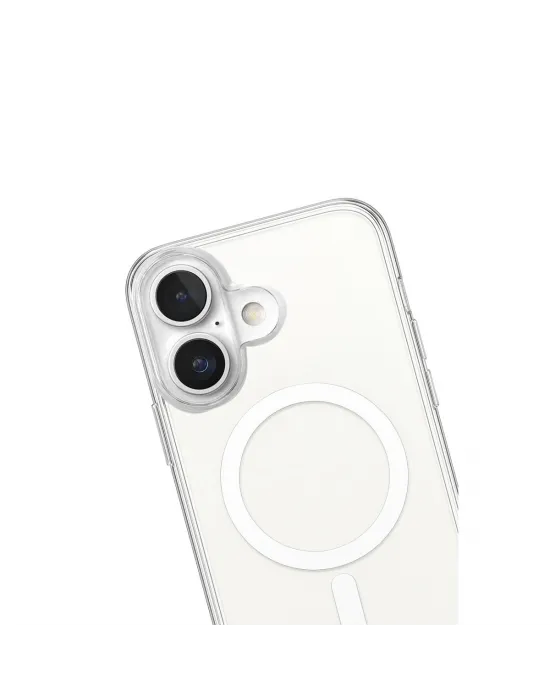 Apple İphone 17 Kılıf Magneticsafe Şeffaf Silikon - Şeffaf