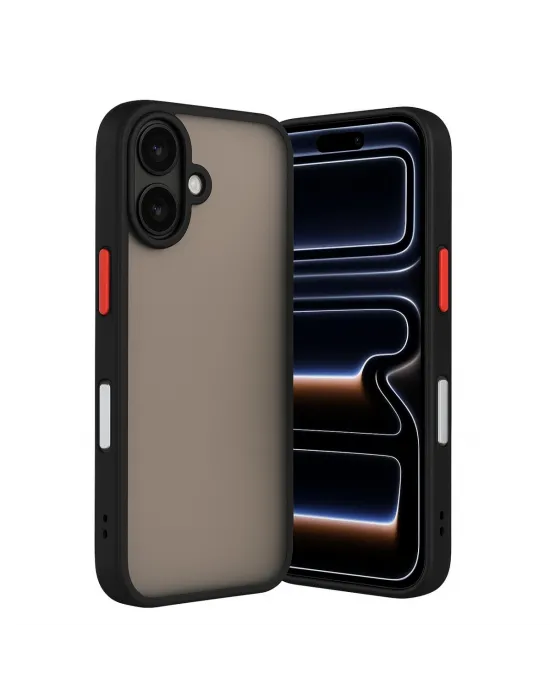 Apple İphone 17 Kılıf Montreal Silikon Kapak - Siyah