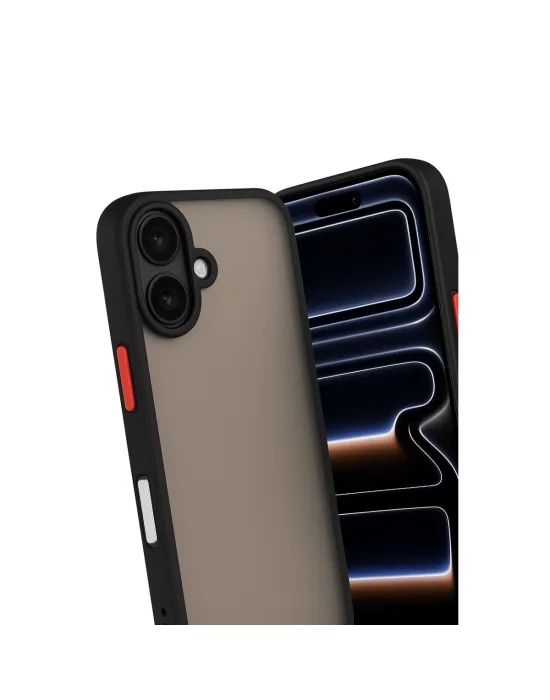 Apple İphone 17 Kılıf Montreal Silikon Kapak - Siyah