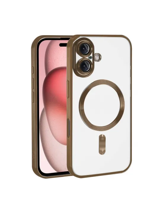 Apple İphone 17 Kross Magneticsafe Kapak - Çöl Titanyum