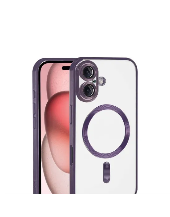 Apple İphone 17 Kross Magneticsafe Kapak - Mor