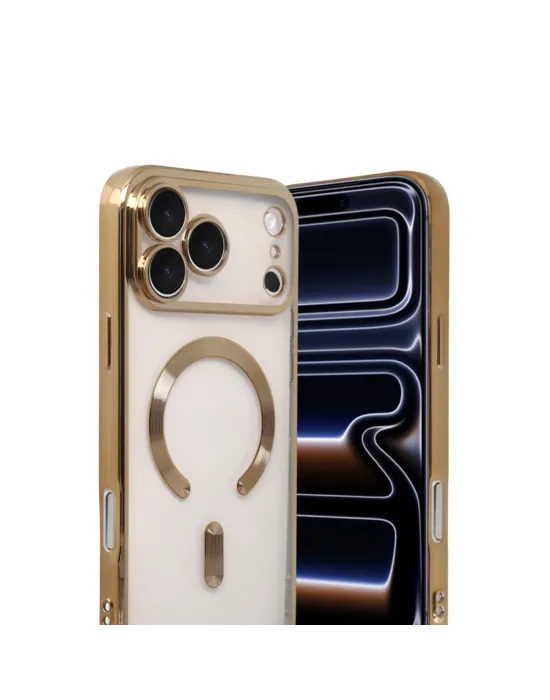 Apple İphone 17 Pro Kross Magneticsafe Kapak - Gold
