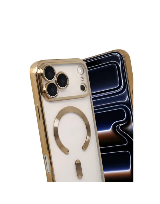 Apple İphone 17 Pro Kross Magneticsafe Kapak - Gold