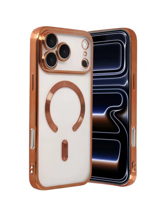 Apple İphone 17 Pro Kross Magneticsafe Kapak - Turuncu