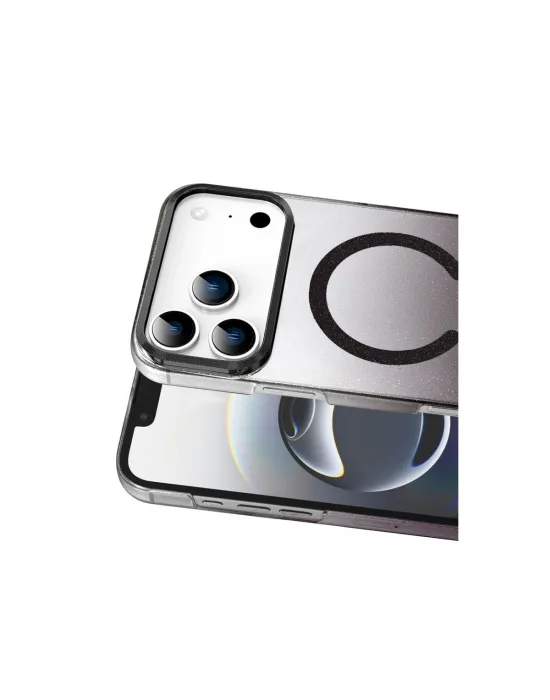 Apple İphone 17 Pro Max Glossy Magsafe Kapak - Siyah