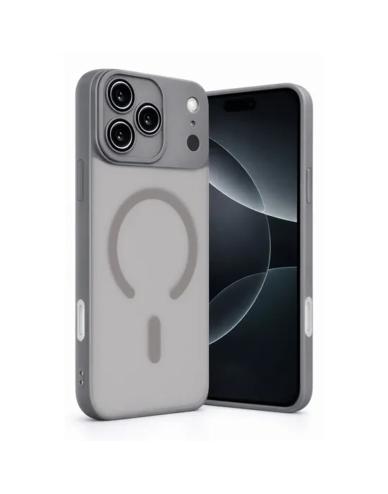 Apple İphone 17 Pro Max Jota Lensli Magsafe Kapak - Titan Gri