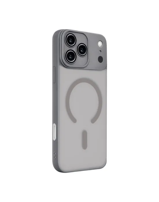 Apple İphone 17 Pro Max Jota Lensli Magsafe Kapak - Titan Gri