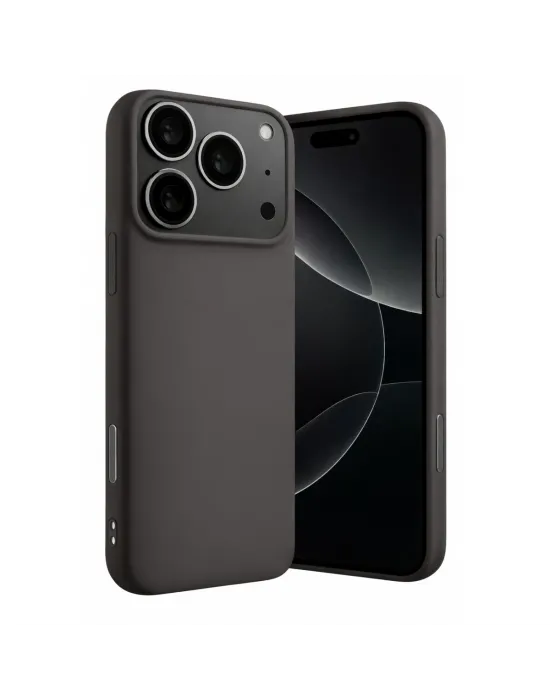 Apple İphone 17 Pro Max Nano İçi Kadife Silikon - Gri