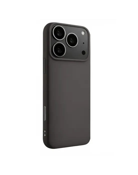 Apple İphone 17 Pro Max Nano İçi Kadife Silikon - Gri