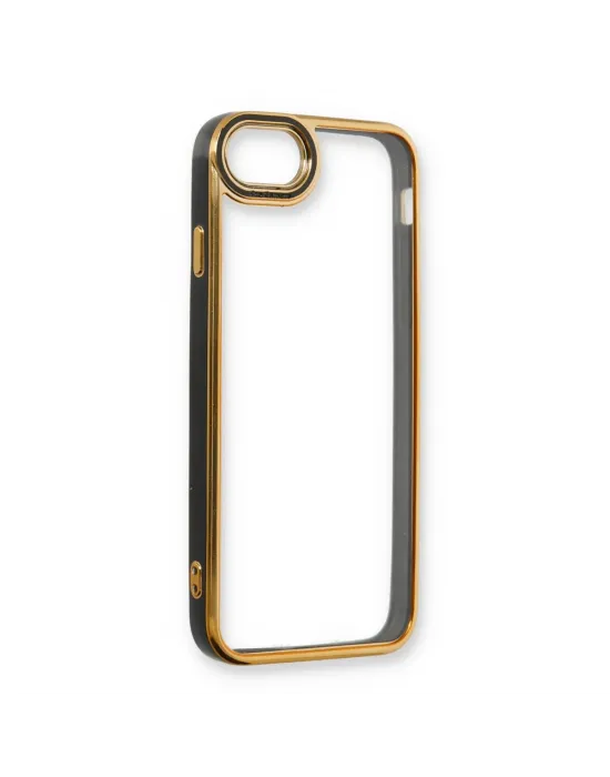 Apple İphone 6 Kılıf Liva Lens Silikon - Siyah