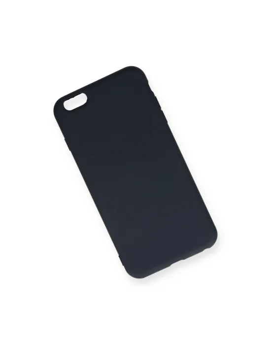 Apple İphone 6 Plus Kılıf Nano İçi Kadife Silikon - Lacivert