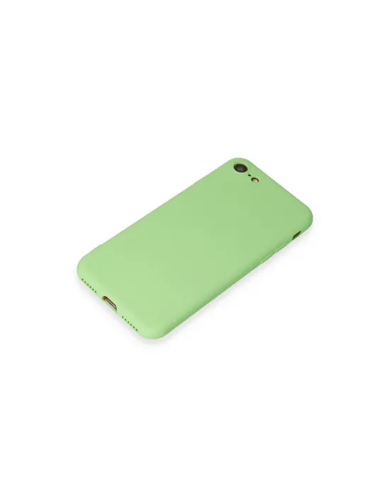 Apple İphone 7 Kılıf First Silikon - Açık Yeşil