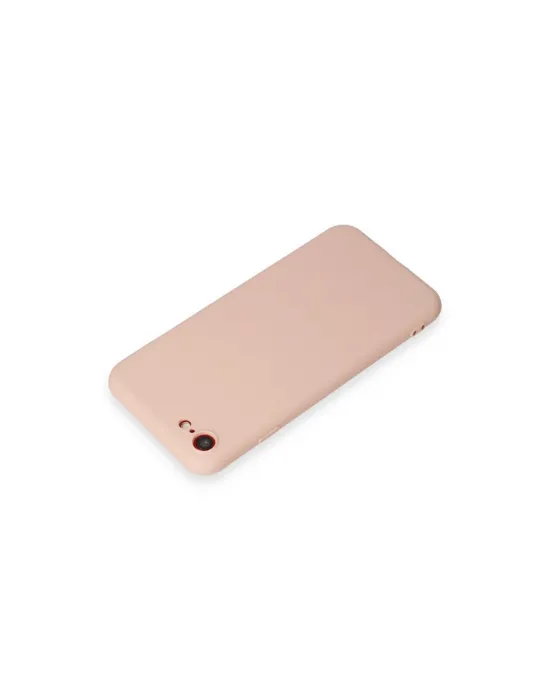 Apple İphone 7 Kılıf First Silikon - Pudra