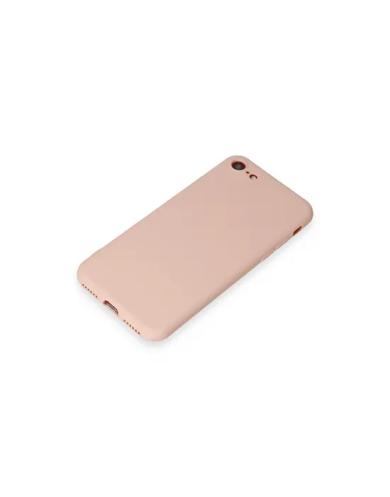 Apple İphone 7 Kılıf First Silikon - Pudra