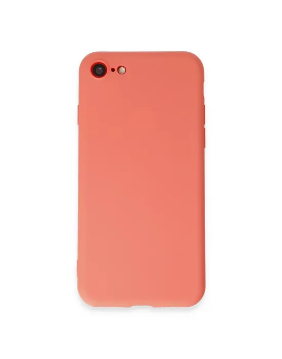 Apple İphone 7 Kılıf First Silikon - Turuncu