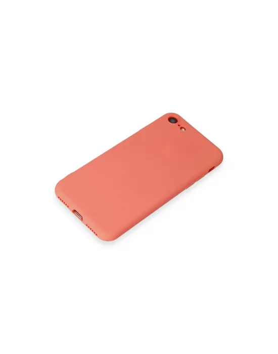 Apple İphone 7 Kılıf First Silikon - Turuncu