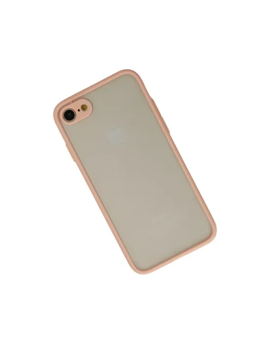 Apple İphone 7 Kılıf Montreal Silikon Kapak - Pembe