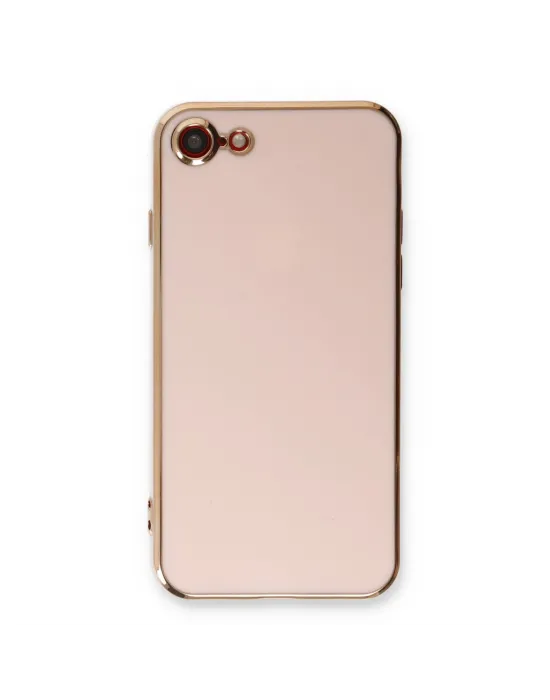 Apple İphone 7 Kılıf Volet Silikon - Pembe