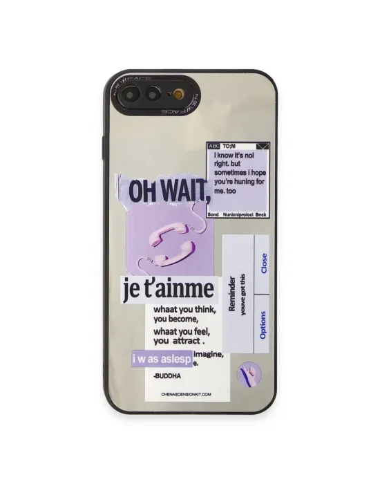 Apple İphone 7 Plus Kılıf Mirror Desenli Kapak - Mirror - 4