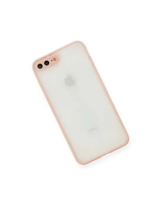 Apple İphone 7 Plus Kılıf Montreal Silikon Kapak - Pembe