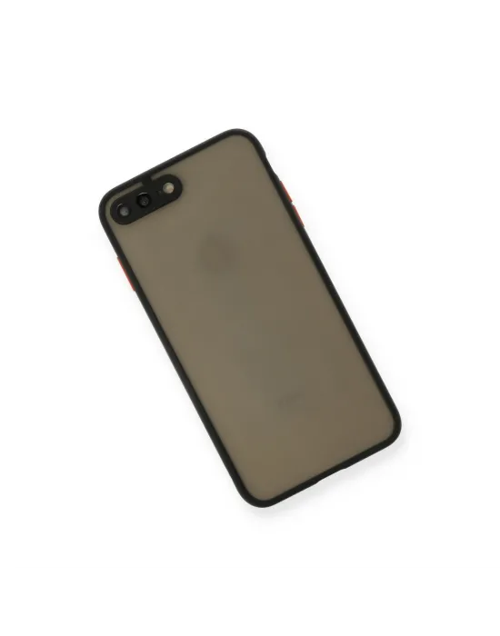 Apple İphone 7 Plus Kılıf Montreal Silikon Kapak - Siyah
