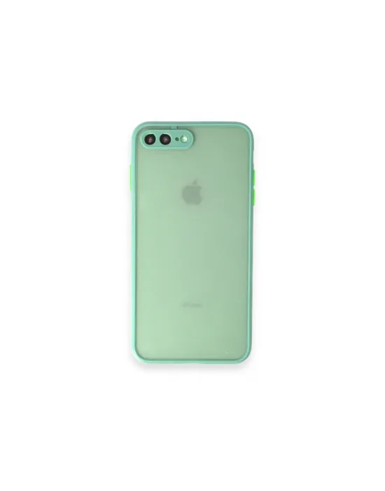 Apple İphone 7 Plus Kılıf Montreal Silikon Kapak - Turkuaz