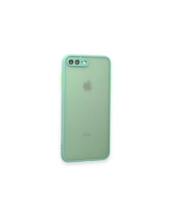 Apple İphone 7 Plus Kılıf Montreal Silikon Kapak - Turkuaz