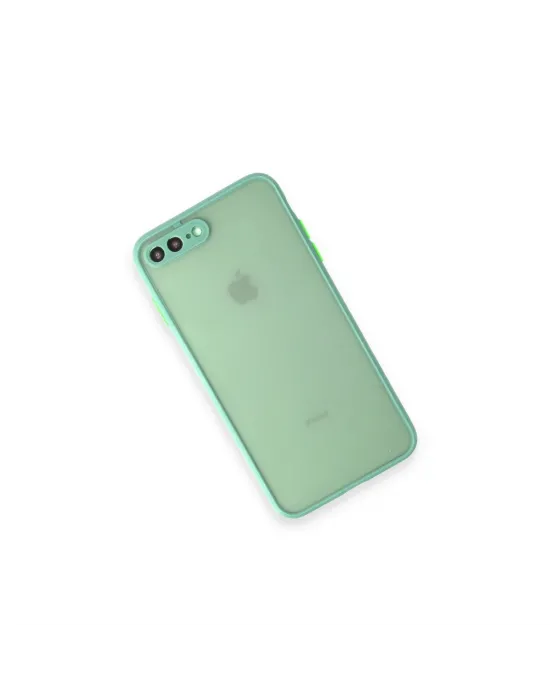 Apple İphone 7 Plus Kılıf Montreal Silikon Kapak - Turkuaz