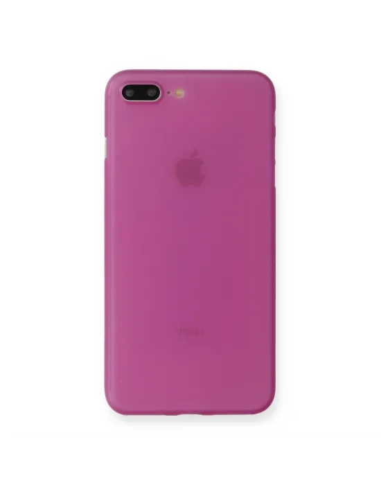 Apple İphone 7 Plus Kılıf Pp Ultra İnce Kapak - Pembe