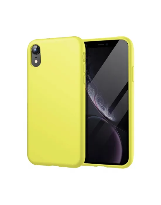 Apple İphone Xr Kılıf First Silikon - Parlak Yeşil
