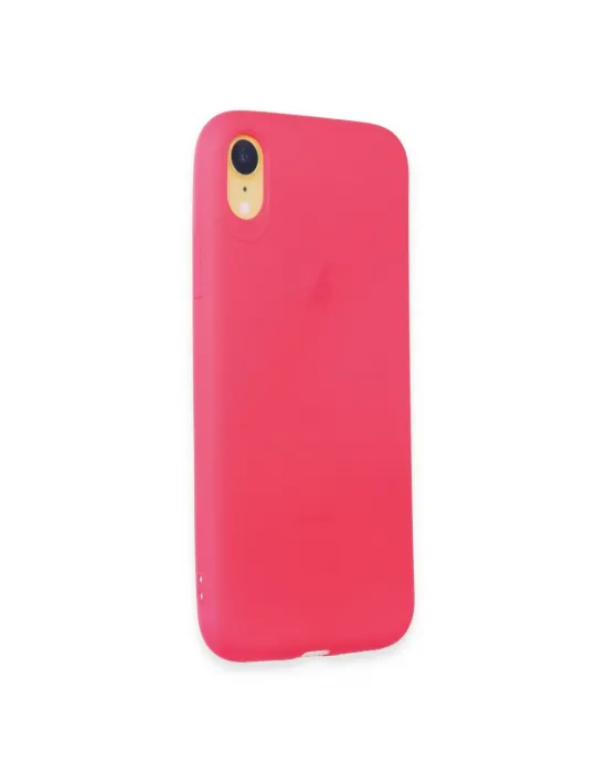 Apple İphone Xr Kılıf First Silikon - Pembe