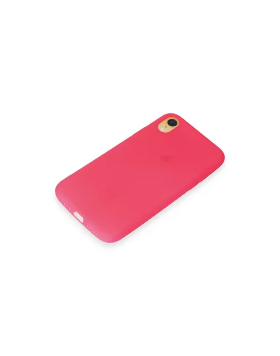Apple İphone Xr Kılıf First Silikon - Pembe