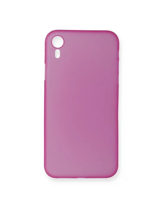 Apple İphone Xr Kılıf Pp Ultra İnce Kapak - Pembe