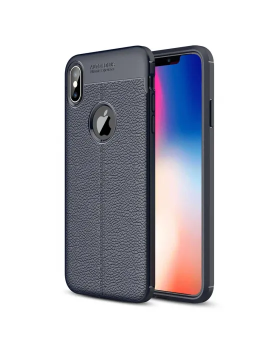 Apple İphone Xs Max Kılıf Auto Focus Kapak - Lacivert