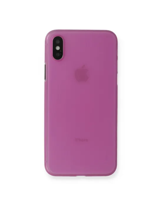 Apple İphone Xs Max Kılıf Pp Ultra İnce Kapak - Pembe