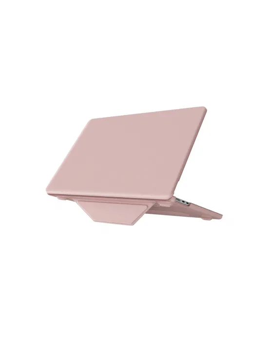 Apple Macbook Air 15 2024 Macbook Deri Kapak - Pembe