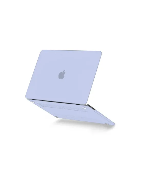 Apple Macbook Pro 13 2020 Macbook Buzlu Kapak - Lila