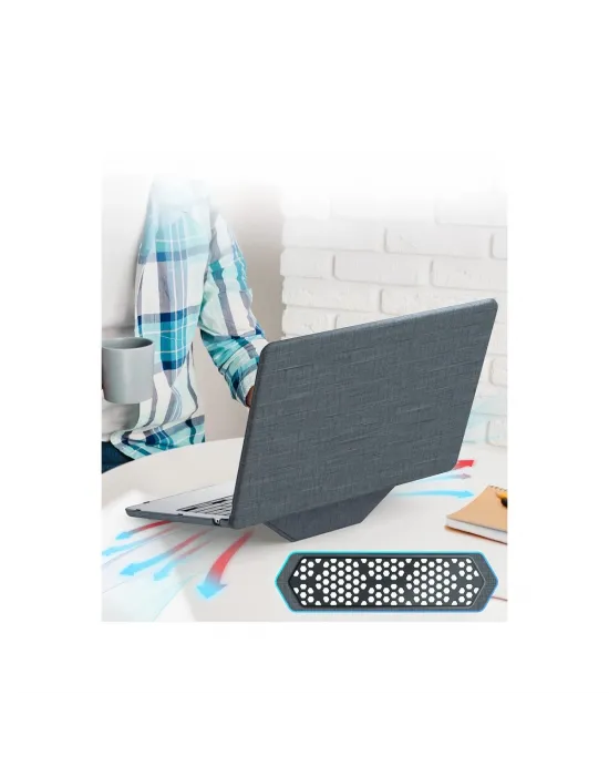 Apple Macbook Pro 13 2020 Macbook Kumaş Kapak - Gri