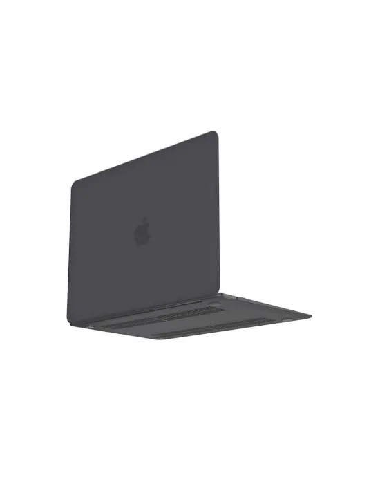 Apple Macbook Pro 13 2021 Macbook Buzlu Kapak - Füme