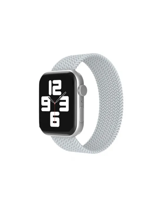 Apple Watch 38mm Ayarlı Solo Silikon Kordon (saat Değildir) - Beyaz