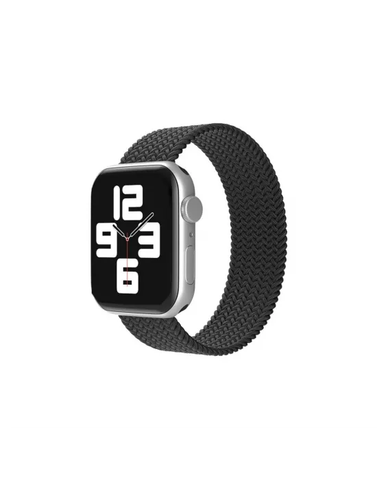 Apple Watch 38mm Ayarlı Solo Silikon Kordon (saat Değildir) - Siyah