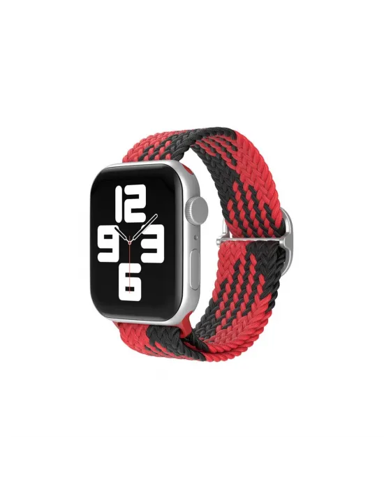 Apple Watch 38mm  Kordon (saat Değildir) - Kırmızı-siyah