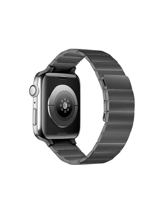 Apple Watch 38mm Kr404 Huks Kordon (saat Değildir) - Siyah