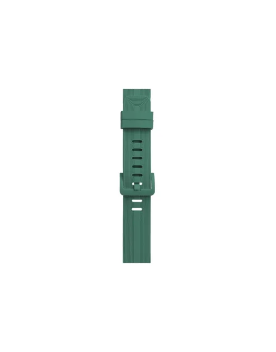 Apple Watch 38mm Kr408 Çizgili Silikon Kordon (saat Değildir) - Yeşil