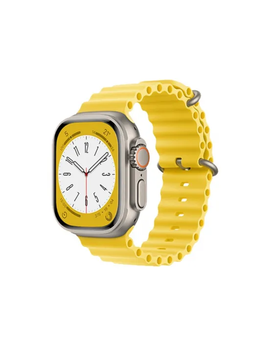 Apple Watch 38mm Ocean Kordon (saat Değildir) - Sarı