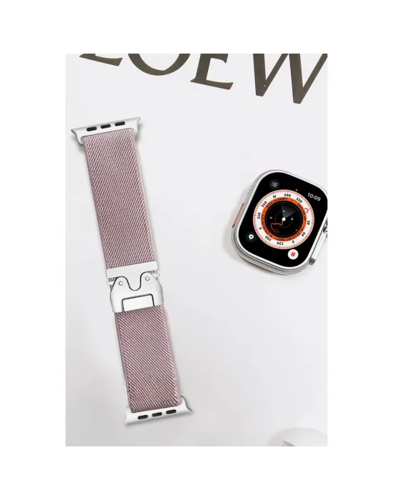 Apple Watch 42mm Forest Kumaş Kordon (saat Değildir) - Lila