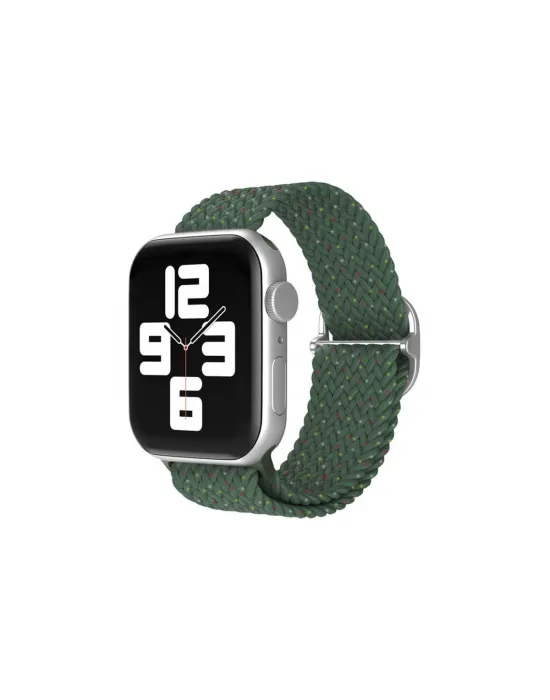 Apple Watch 42mm  Kordon (saat Değildir) - Benekli Koyu Yeşil