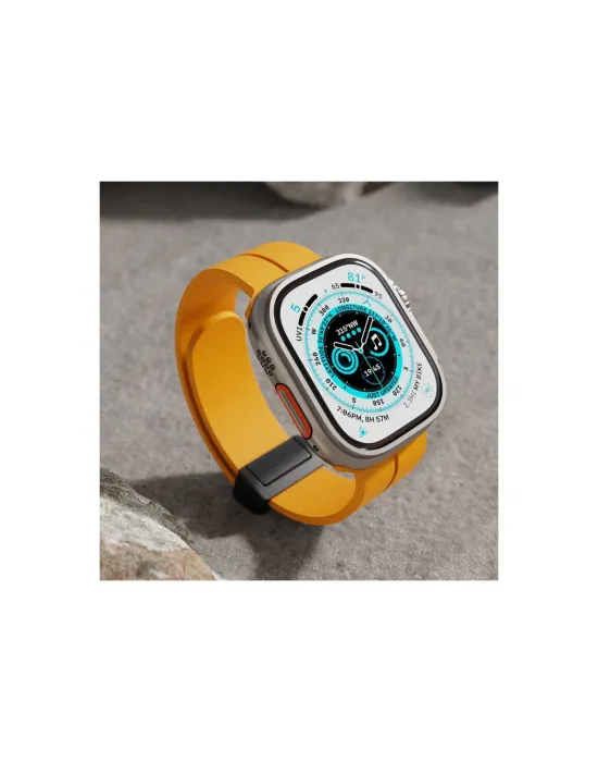 Apple Watch 42mm Kr412 Elegance Stylısh Kordon (saat Değildir) - Pudra
