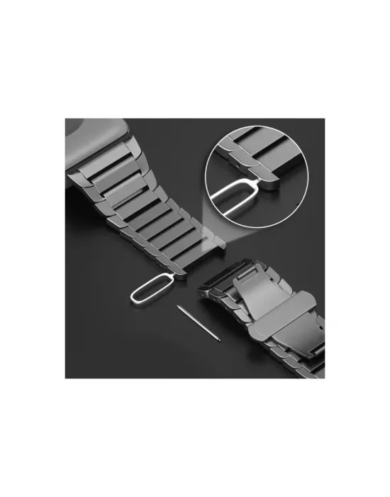 Apple Watch 42mm Kr413 Fine Steel Kordon (saat Değildir) - Rose